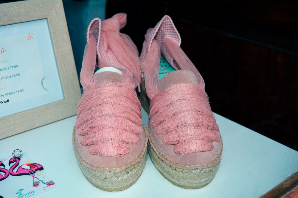alpargatas de la marca star love de color rosa